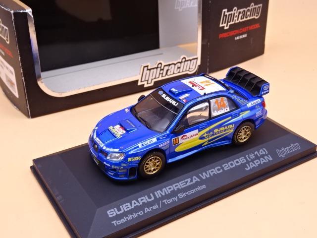 HPI RACING - SUBARU IMPREZA WRC 2006 JAPAN - 1:43 - VADA !! | Aukro