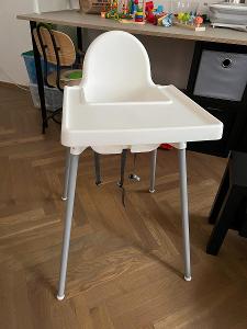 Dětske židle s podnosem Ikea Antilop