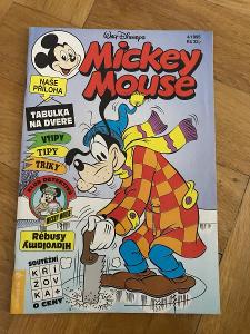 Mickey Mouse 4 / 1995 s prilohou Tabulka na dvere