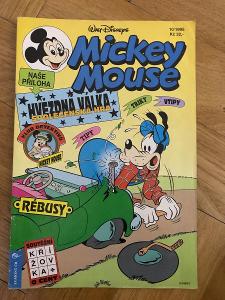 Mickey Mouse 10 / 1995 s prilohou Hvezdna valka Spolecenska hra