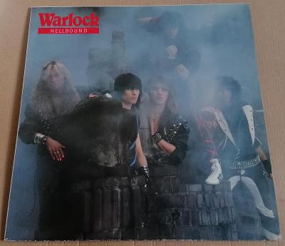 LP WARLOCK-HELLBOUND/EX++, TOP STAV, 1985,PLAKÁT! 