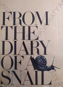 From the Diary of a Snail Günter Grass
