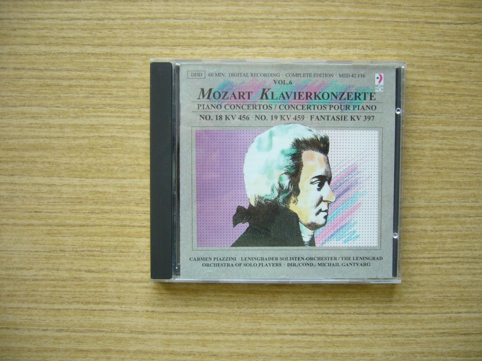 CD Mozart - Piano Concertos 18, 19 / Fantasia - Hudba