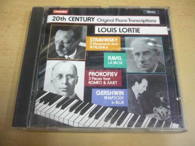 CD 20th Century Original Piano Transcriptions - Lortie (Piano)