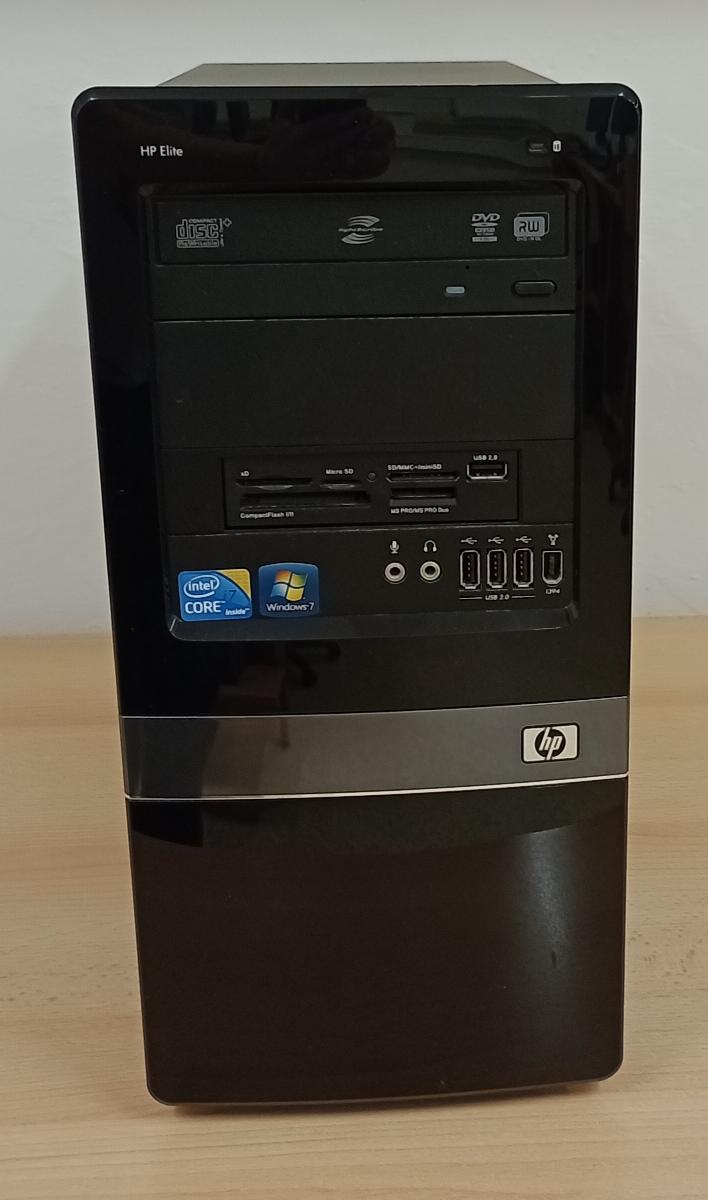 Stolové PC HP Elite 7100tm HDD 1Tb, grafika... - Počítače a hry