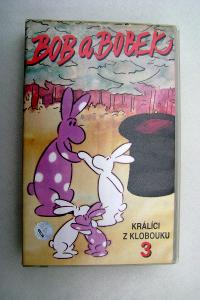 VHS - Bob a Bobek: Králíci z klobouku 3 -  kouzelníka Pokustona...
