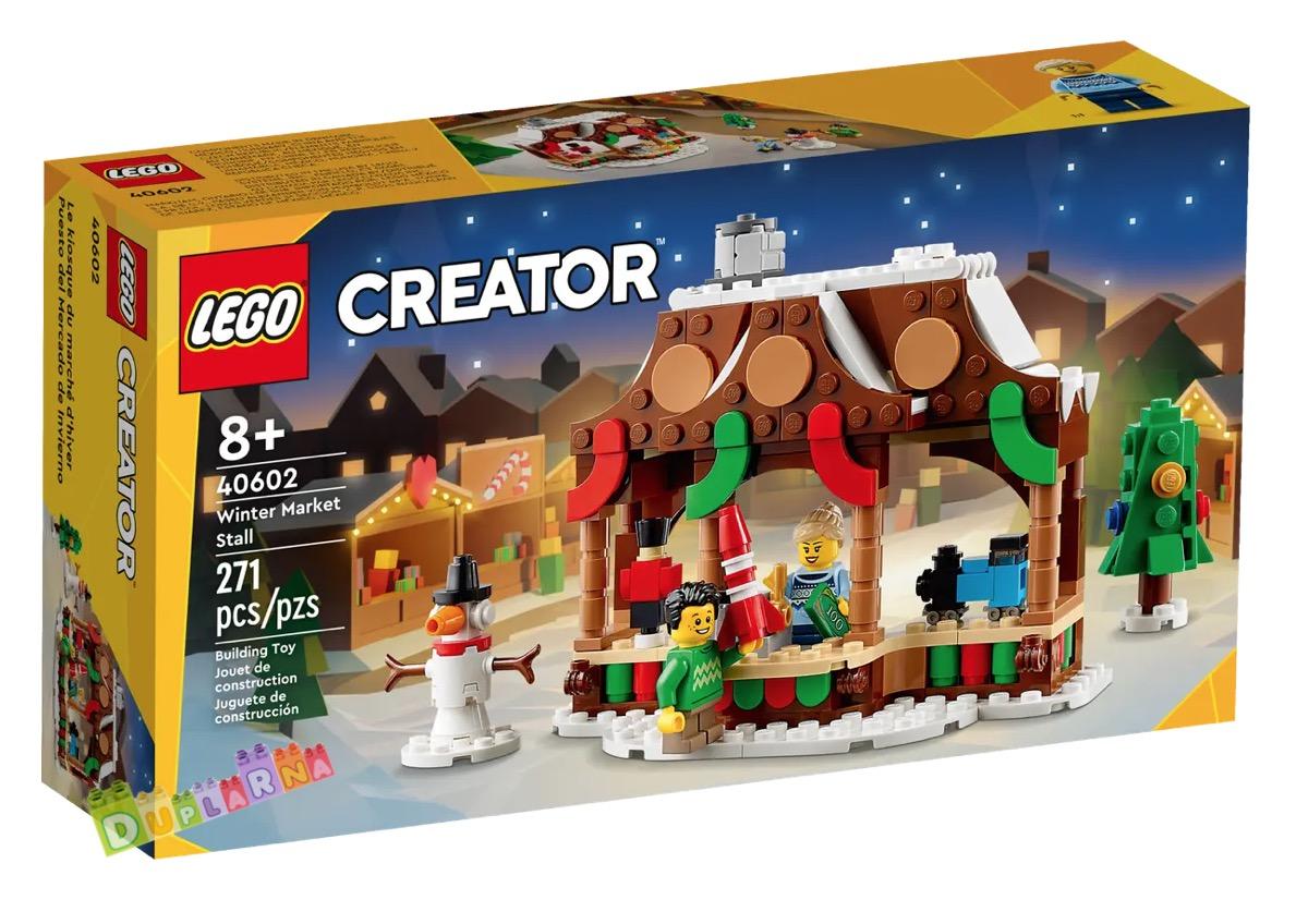 Lego VIP 40602 - Stánok na vianočnom trhu - Hračky