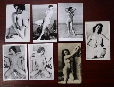 Staré foto - erotika - akt - konvolut