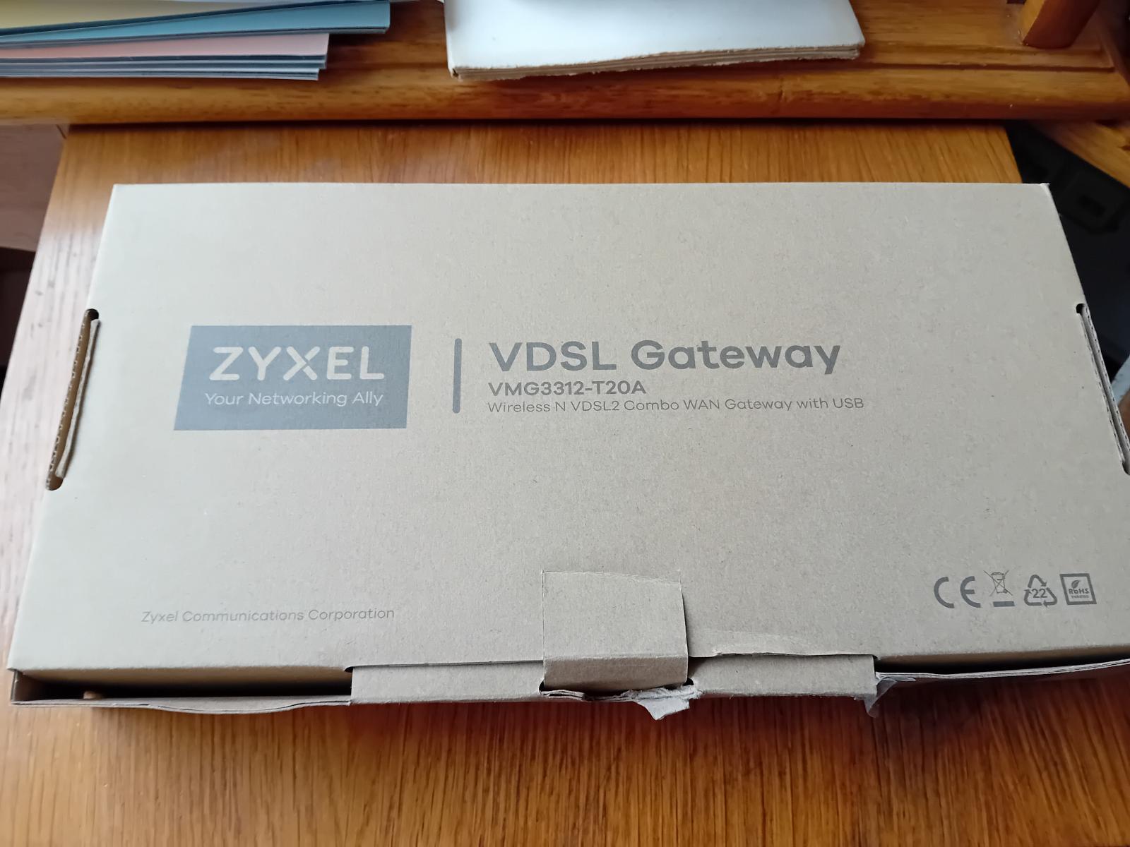 zyxel VDSL Gateway VMG3312-T20A - Komponenty pre PC