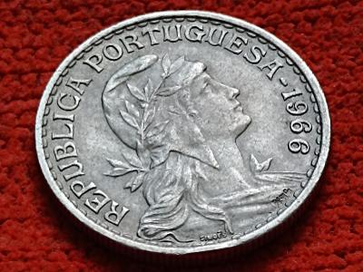 Portugalsko 1 escudo 1966