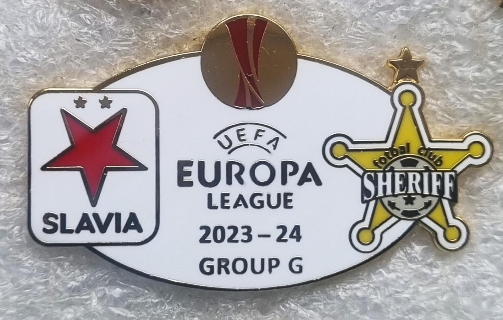 SK SLAVIA PRAHA - FC SHERIFF TIRASPOL, EUROPA LEAGUE 2023-24, fotbal