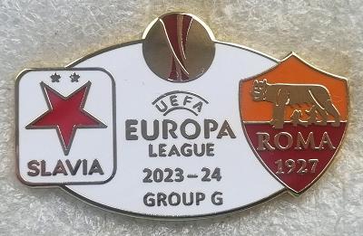 SK SLAVIA Bratislava - AS ROMA, EUROPA LEAGUE 2023-24, futbal