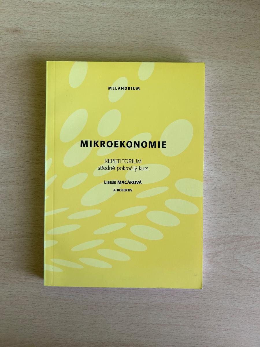 Mikroekonómia L. Macáková - Učebnice