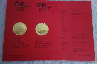 certifikát k minci Hamr v Dobrive