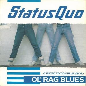 Status Quo – Ol' Rag Blues (SP) blue vinyl
