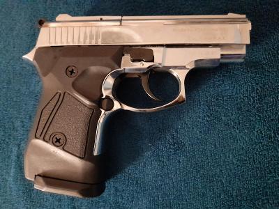 Nová pistole ZORAKI 914 chrom 9mm ještě kategorie D volně prodejná 