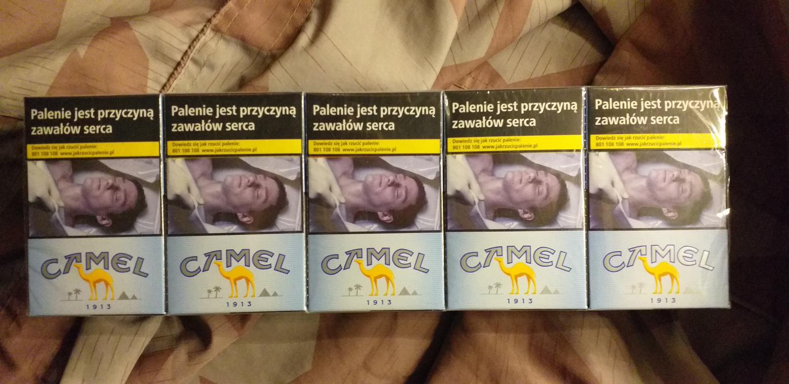 Kartón cigariet Camel ľahké - Zberateľstvo