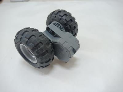 Lego natahovací motorek s kolečky