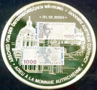 Euro měna - Proof - Rakousko
