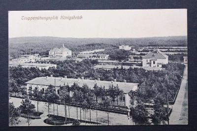 Vojenská pohlednice Truppenübungsplatz Königsbrück