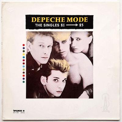 LP Depeche Mode ‎- The Singles 81 → 85