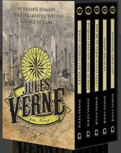 Jules Verne 5 kníh - darčekový box (komplet) POSLEDNÝ KUS V SR!
