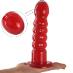 Veľké červené intímne dildo masážne análny kolík unisex - Erotické pomôcky a príslušenstvo