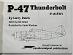 P-47 Thunderbolt - Zberateľstvo