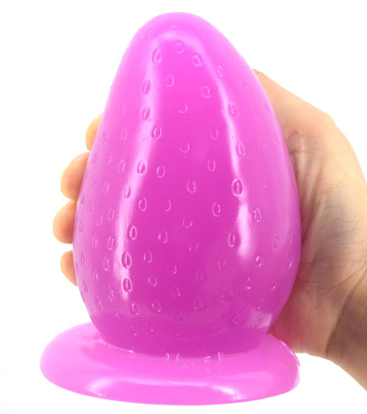 Veľký análny kolík jahoda intímne dildo análny kolík unisex - Erotické pomôcky a príslušenstvo
