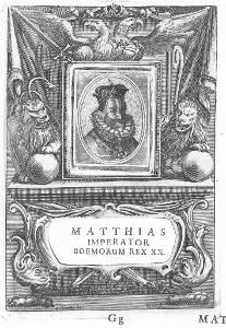Matyáš, mědiryt, Škréta -  Groos, 1673