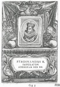 Ferdinand II., mědiryt, Škréta -  Groos, 1673
