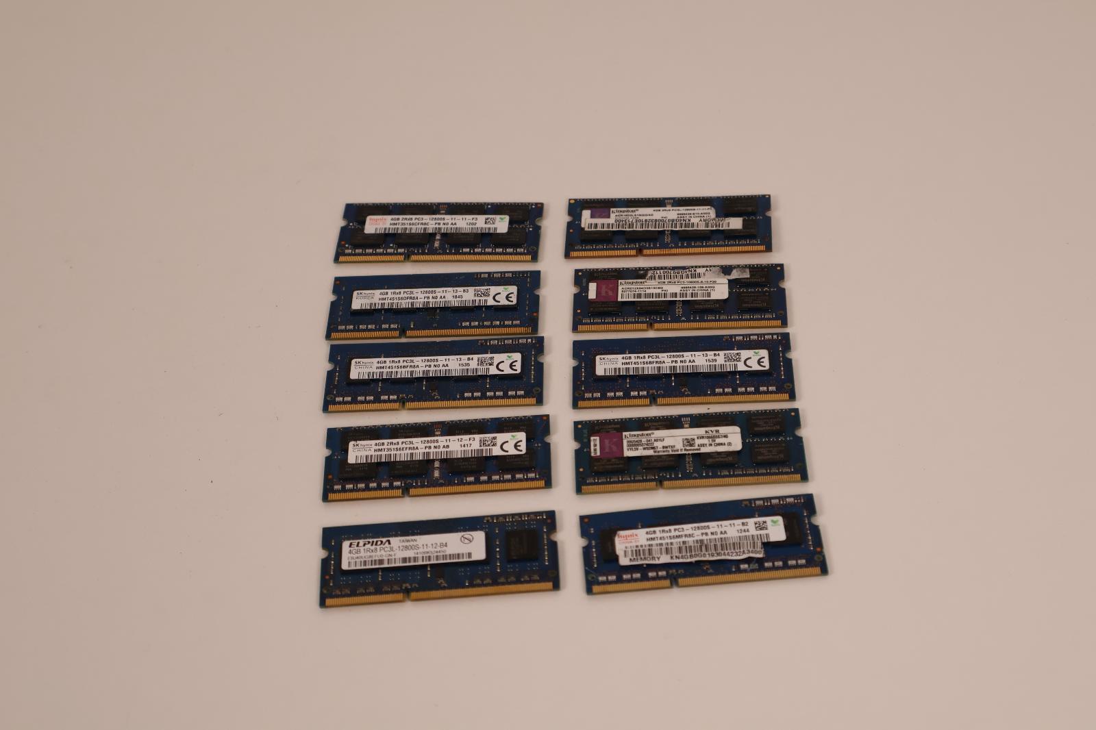 10x4GB DDR3 RAM SO-DIMM notebook, Záruka 12M, Faktúra [38] - Notebooky, príslušenstvo