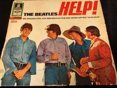 The Beatles - Help (1965, Switzerland, velmi vzácný kousek!)