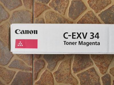 toner Canon ImageRunner originální s hologramem C-EXV 34 Magenta NOVÝ