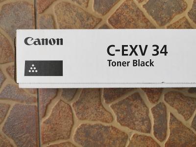 toner Canon ImageRunner originální s hologramem C-EXV 34 Black NOVÝ