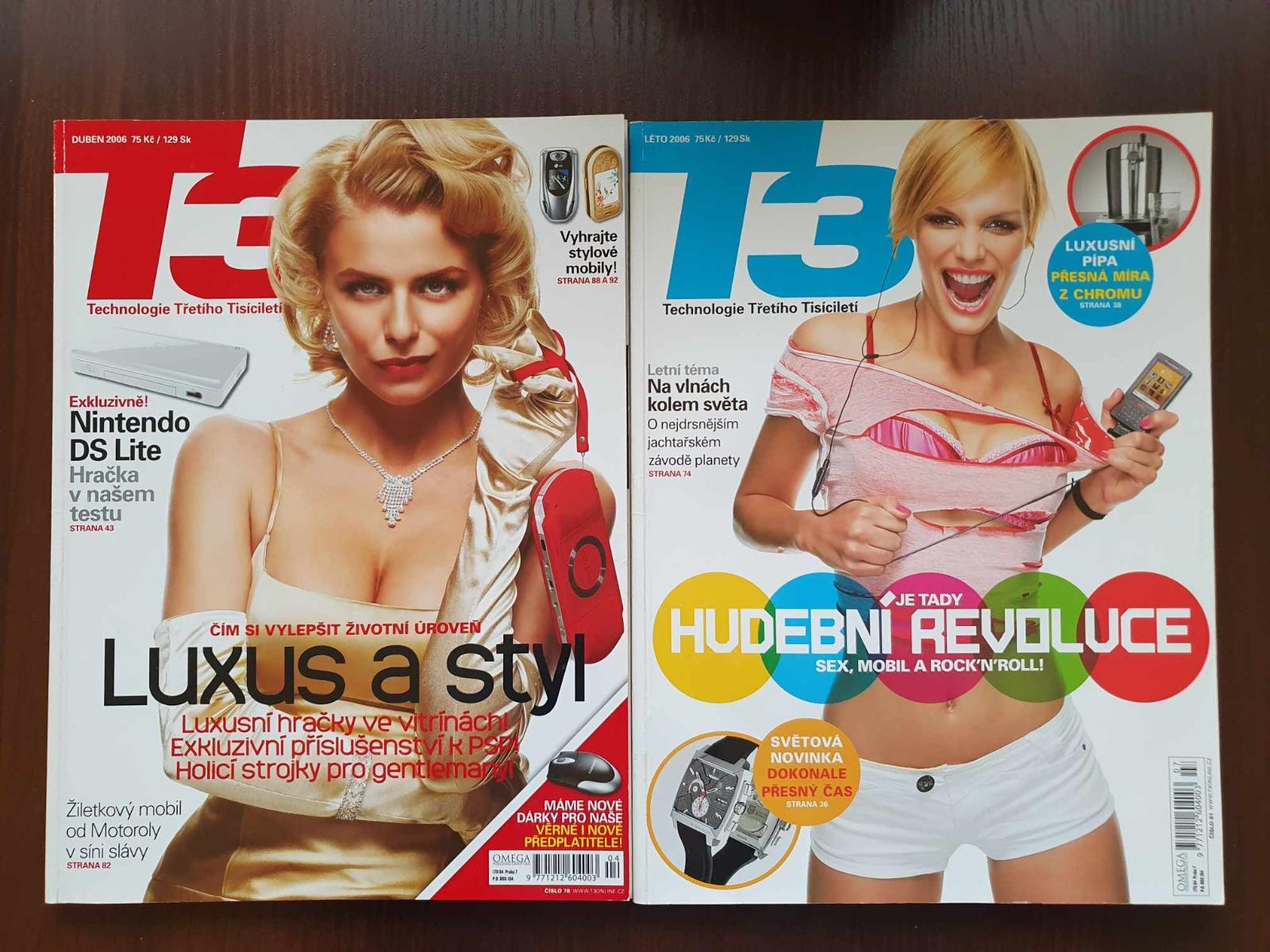T3 Apríl 2006 a T3 leto 2006 - Knihy a časopisy