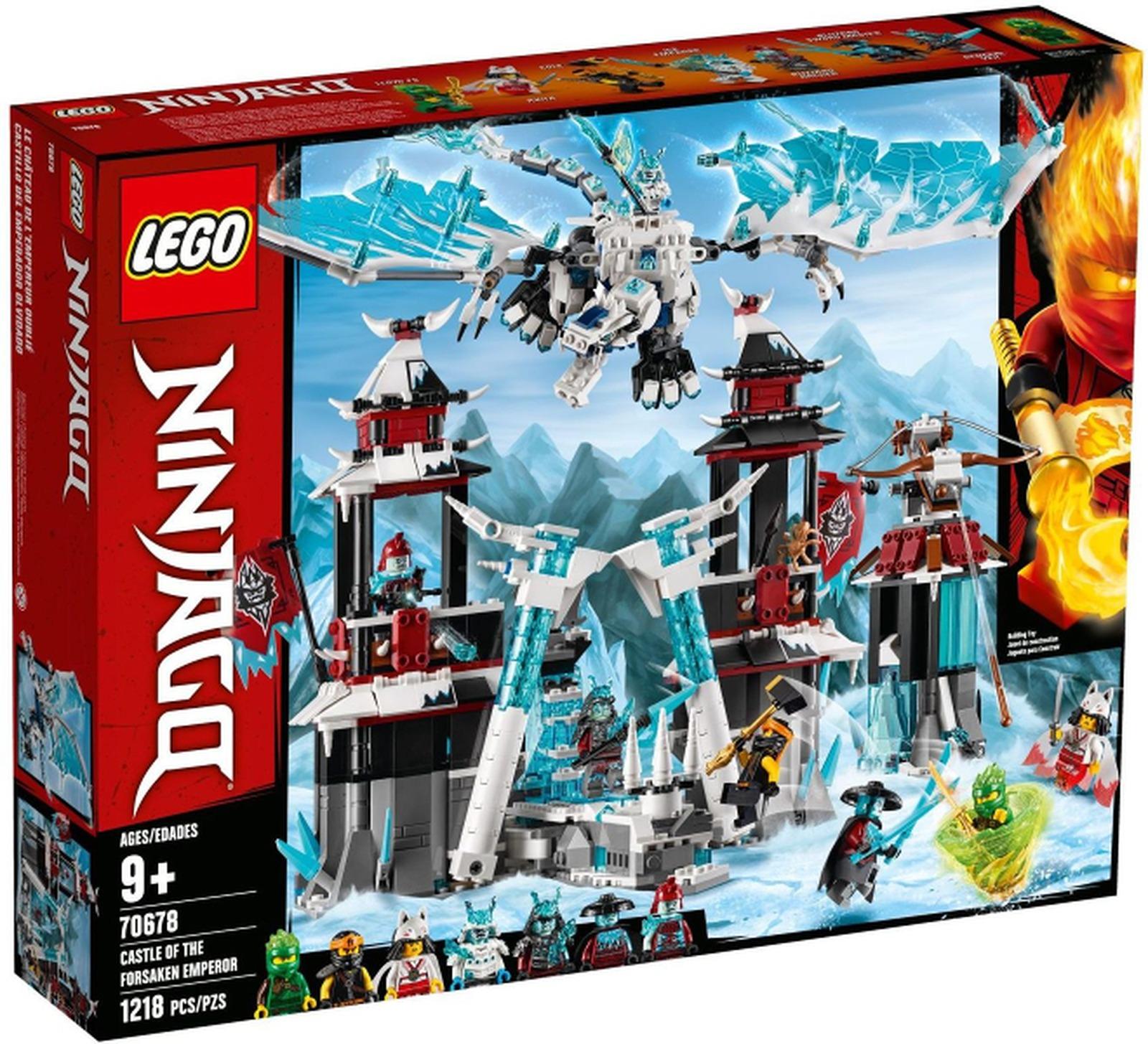 LEGO 70678 VYPREDANÉ v 2020 Ninjago Secrets of the Forbidden Spinjitzu - Hračky