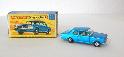 MATCHBOX Superfast č. 25 Ford Cortina úzká kola, zdarma orig. box
