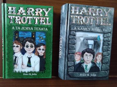 2 knihy série Harry Trottel (Peter M. Jolin) - HP parodie