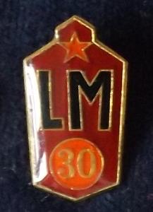 Lidové milice - odznak na jehlu, výročí LM
