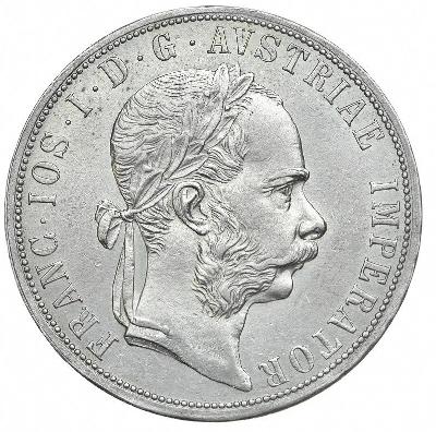 2 zlatník Františka Josefa I. 1875