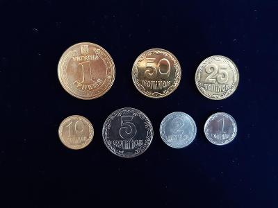 Ukrajina - sada oběžných mincí