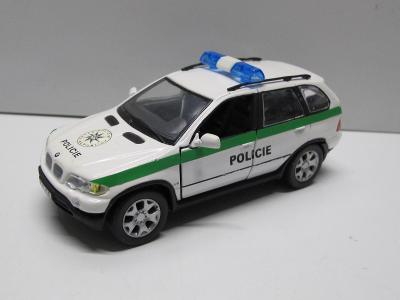 HONGWELL - CARARAMA - BMW X5 - POLICIE ČR - 1/43 