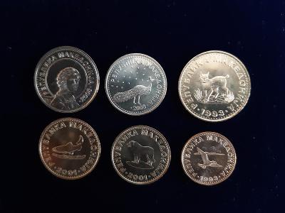 Makedonie - sada oběžných mincí