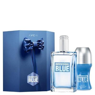 AVON DÁRKOVÁ SADA INDIVIDUAL BLUE EDT 100 ml + deodorant 50 ml AKCE