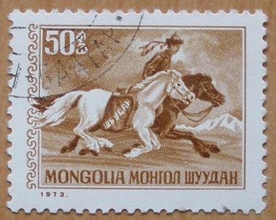 Fauna - Koně  / ʘ / raz. bez lepu - Mongolsko