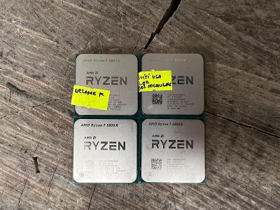 4x nefunkční procesor AMD Ryzen 7 5800X, číst popis, od 1kč