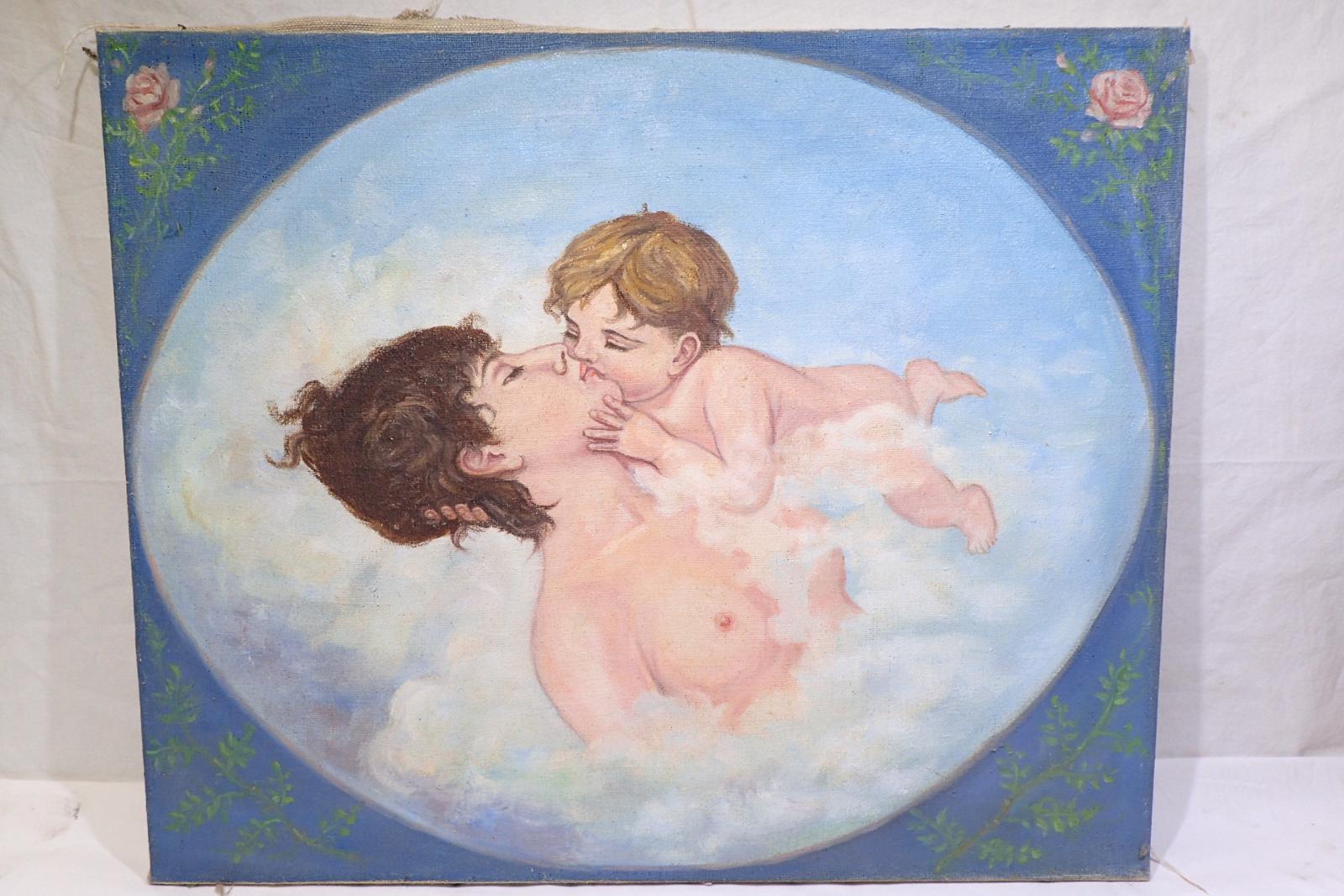 Materská Láska - plátno - Obraz na chalúpku! - Umenie