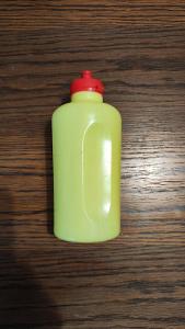 Retro cyklistická láhev na vodu Plastimat - nepoužívaná