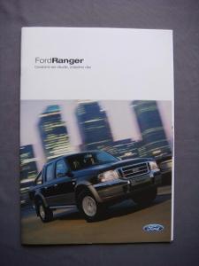 Prospekt; publikace; Ford; Ranger; dodávka; auto;